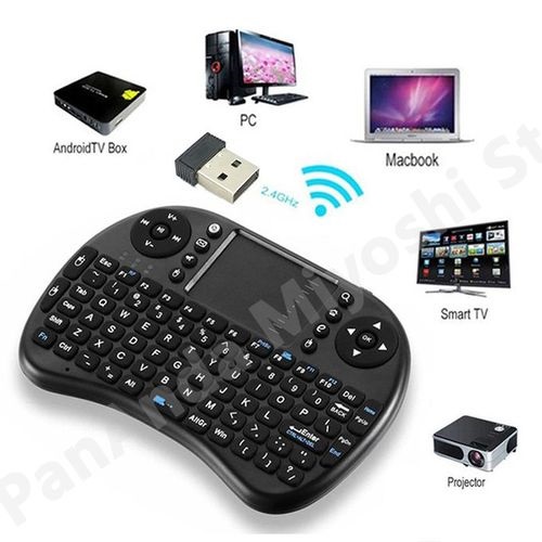 Mini Wireless Charge Keyboard With Touchpad For TV Tablet PC