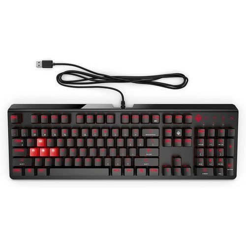 Hp OMEN by HP Wired USB Gaming Keyboard 1100 (Black/Red)