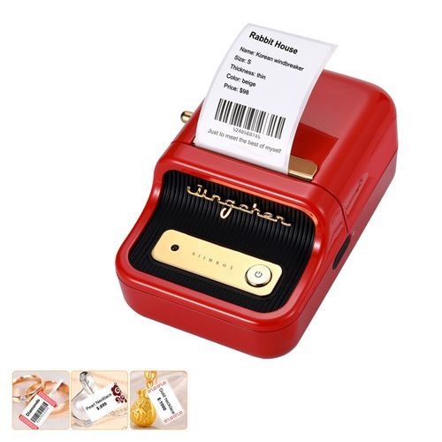  Label Printer Portable Wireless BT Thermal Label Maker