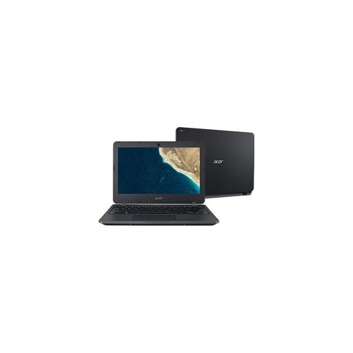 Acer Refurbished Travelmate.4GB RAM 128GB SSD,12Inches 5Hrs - Black