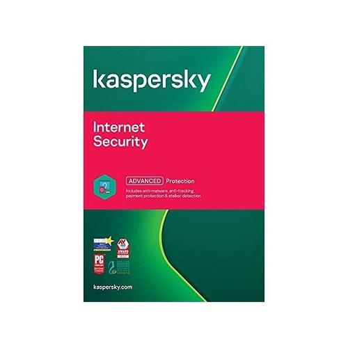 Kaspersky Internet Security 2022 - 3Devices+1 One - 1 Year- PC/Mac/Android -