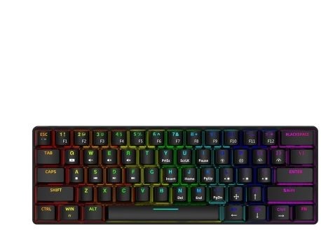 Smart Duck XS61 60% mechanical keyboard rgb switch led type c doubleshot keycap macro program blue red brown black