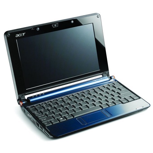 Acer Refurbished Aspire One Mini ZG5 1.5GB Ram 160 HDD 10''- Blue/Black