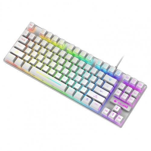 87 Keys K16 Keyboard Wired Waterproof Backlit RGB