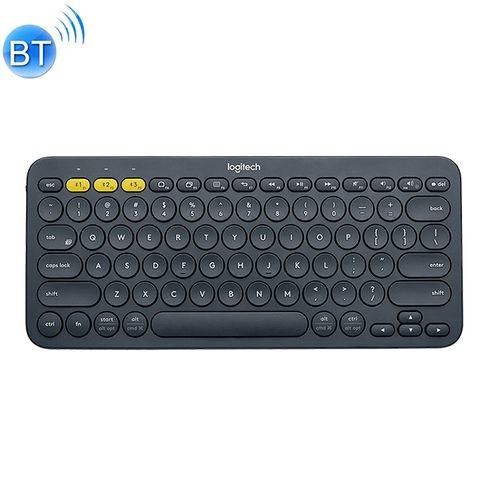 Logitech K380 Portable Multi-Device Wireless Bluetooth Keyboard (Black)