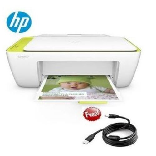 Hp DeskJet 2320 Ink Advantage All-in-One Printer + Free Printer Cable - White