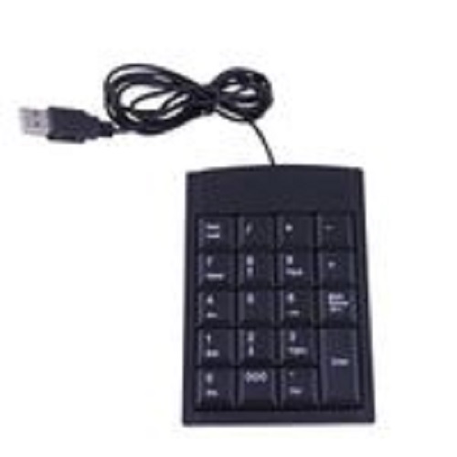 USB Wired Numeric Keypad - Black