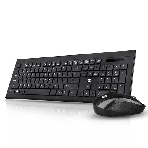 Hp Wireless Elite Keyboard & Mouse (with USB Wireless Nano Receiver) - Black