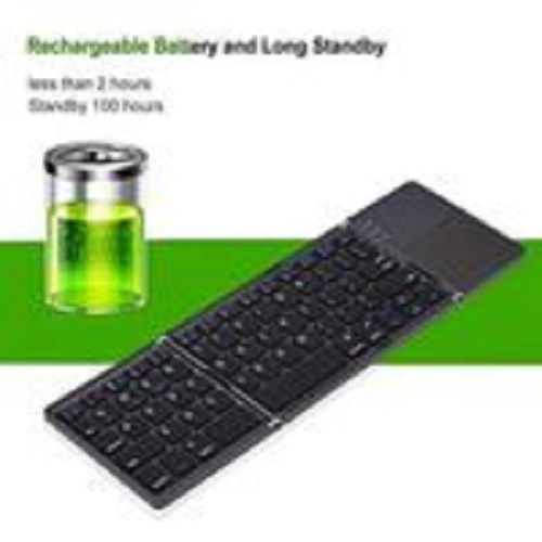 Folding Bluetooth Wireless Keyboard Mini Portable Touchpad For IOS/Android/Windows