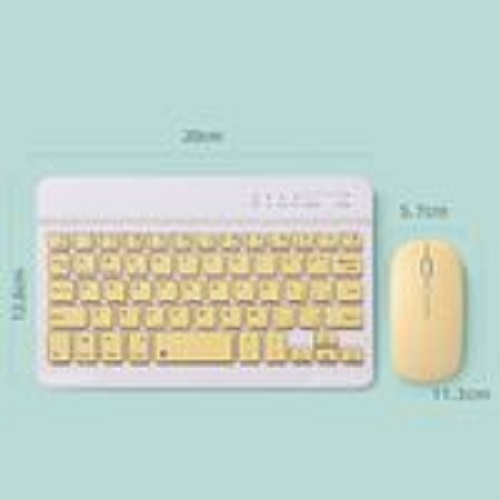 2.4GHz Bluetooth Keyboard Mouse Comb Set for white