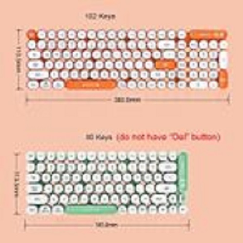 K87 87 Keys Wired Mechanical Keyboard Metal Panel