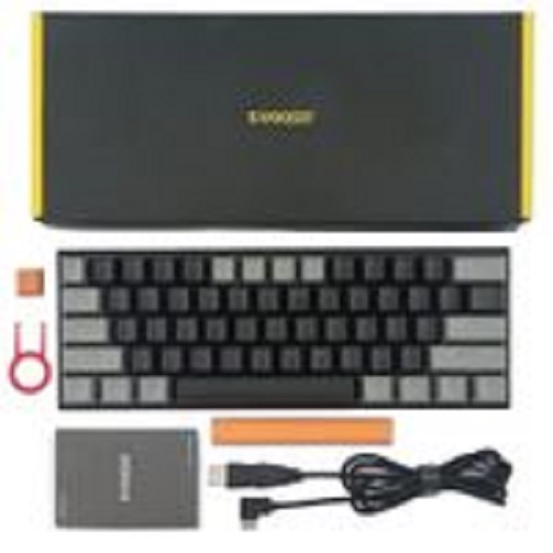 E-YOOSO Z-11 60% Mechanical Keyboard USB Wired LED Backlit Axis Gaming Mechanical Keyboard 61 Key Optical Switches