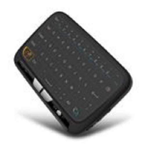 H18 2.4GHz Mini Wireless Touch Keyboard Air Mouse For-Black