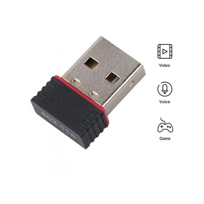 USB 2.0 WiFi Adapter 300Mbps 2.4GHz - 2.5GHz