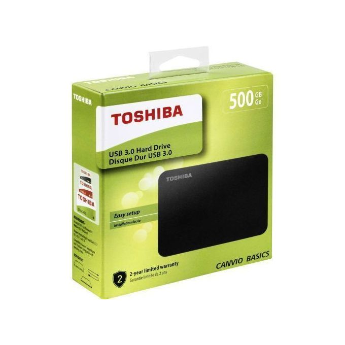 Toshiba External Hard Disk 1 Terabite USB 3.0 - Black